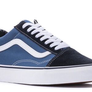 Vans Blue and Black Women's Sneakers